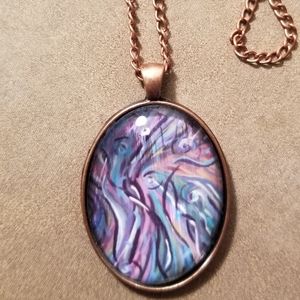 Original artwork necklace